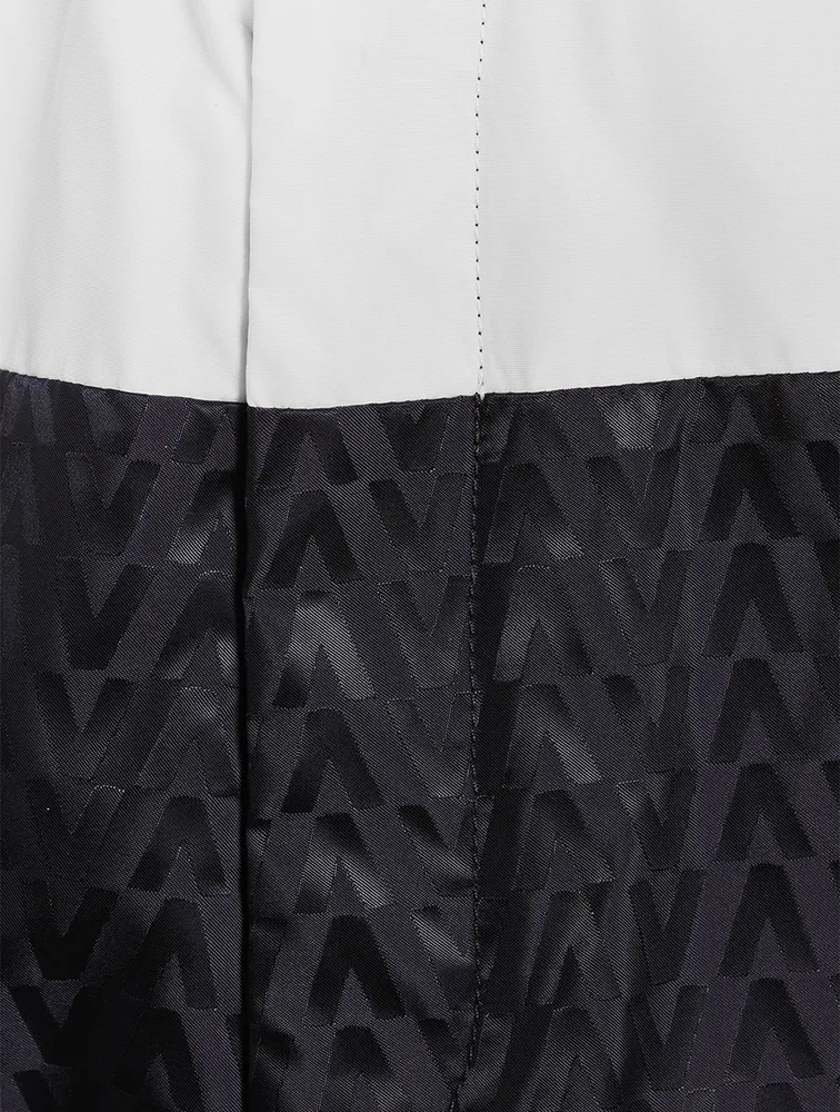 Optical Jacquard Jogger Pants