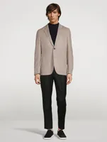 Wool Mockneck Sweater