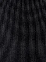 Wool Mockneck Sweater