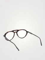 Aviator Optical Glasses With Blue Block Lenses