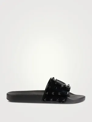 VLOGO Rubber Slide Sandals