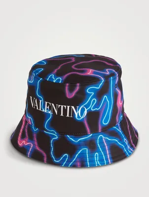 Bucket Hat Neon Print