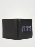 Neon VLTN Leather Wallet