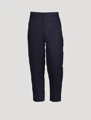 Wool Padded Pants