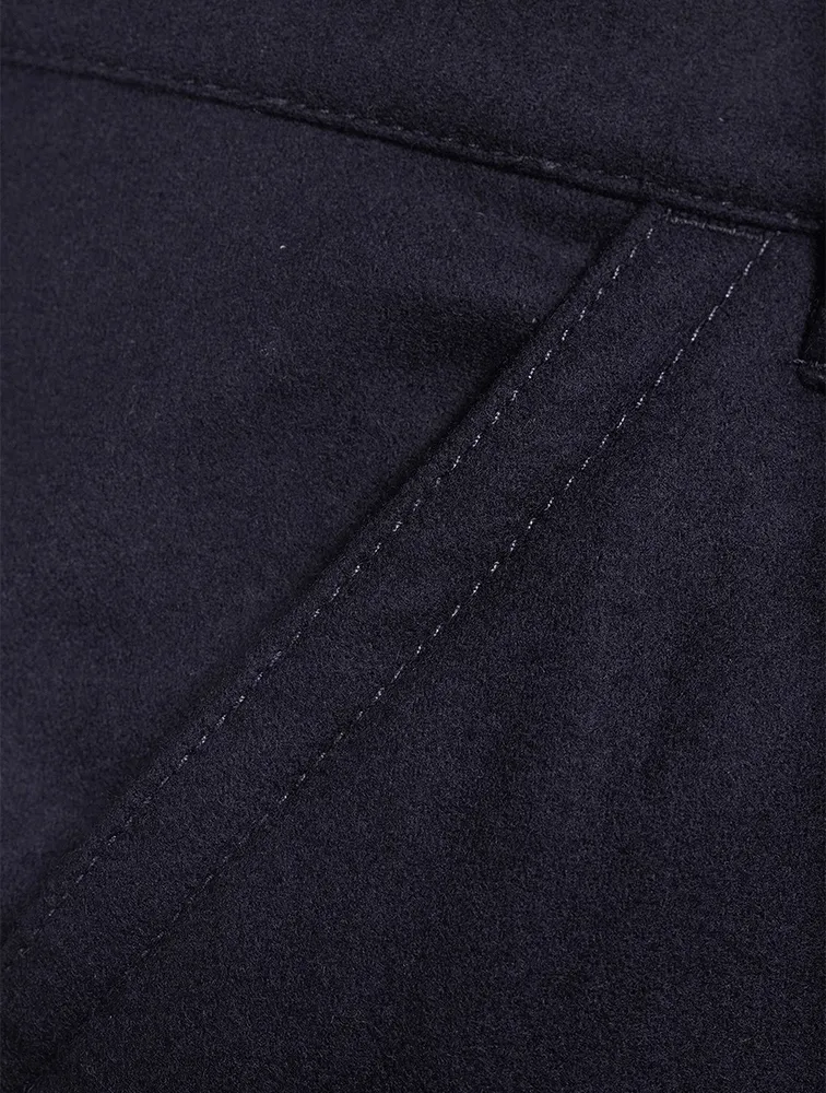 Wool Padded Pants