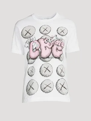 Kaws Cotton Graphic T-Shirt