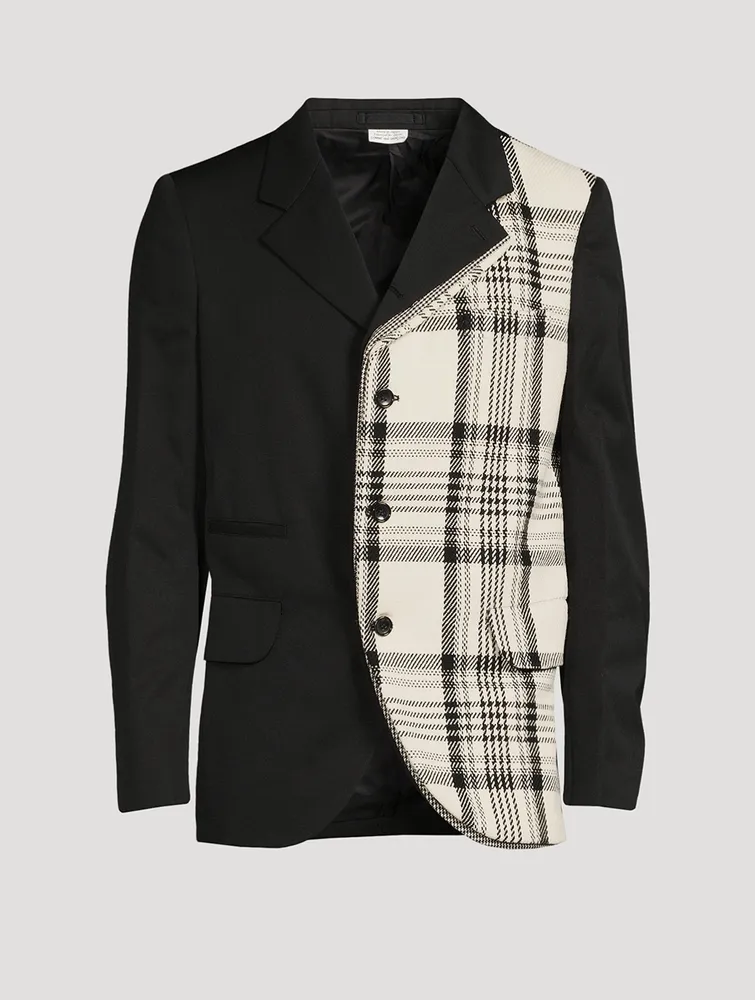 Cotton Jacket Check Print