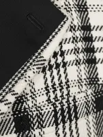 Cotton Jacket Check Print