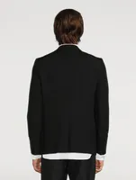 Wool Single-Breasted Jacket