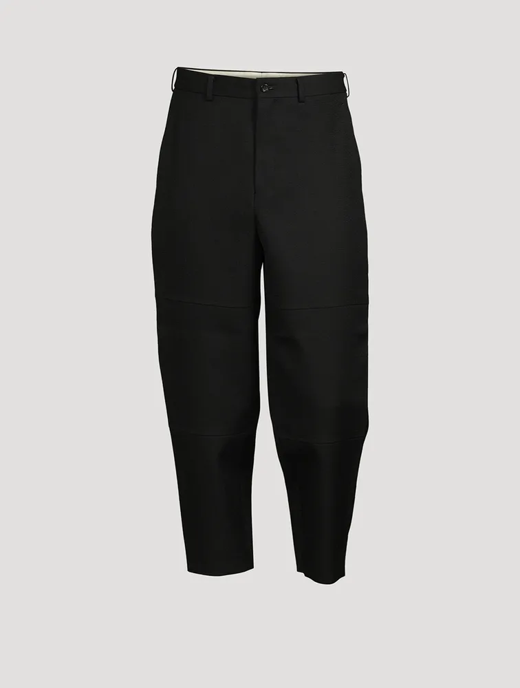 Wool Tapered Pants