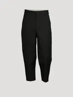 Wool Tapered Pants