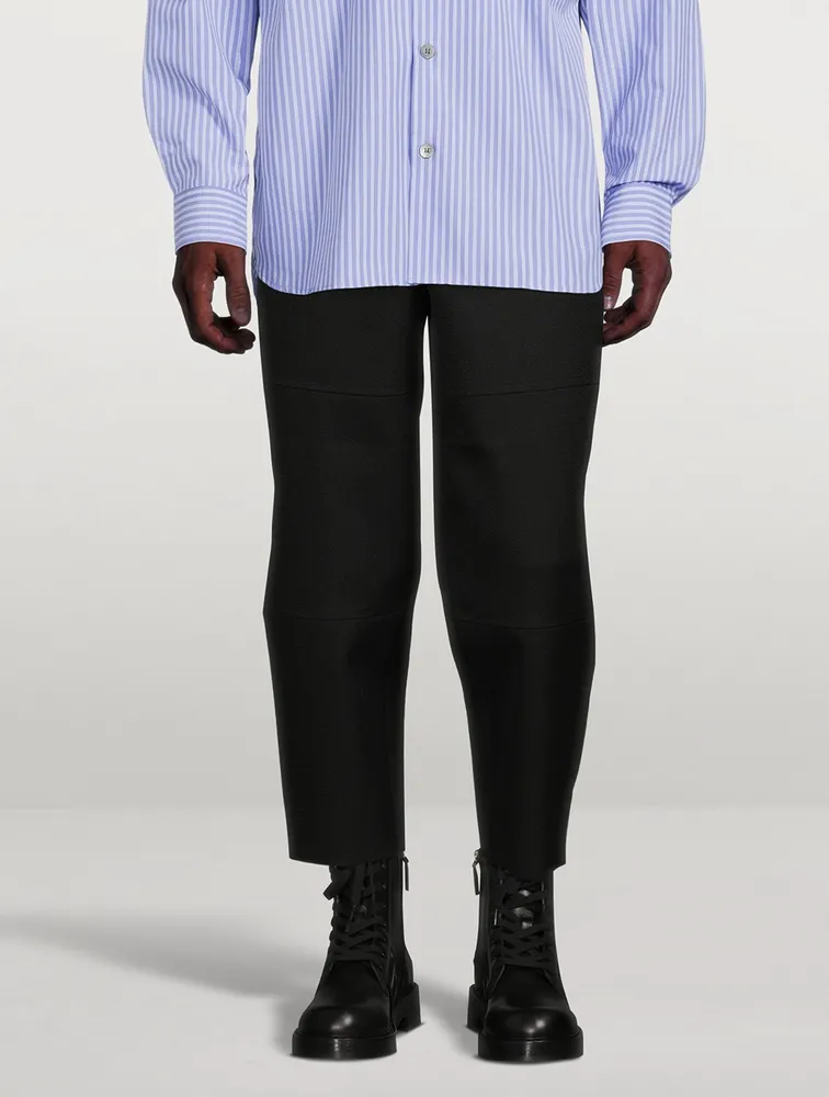 Wool Tapered Pants