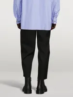Wool Tapered Pants