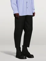 Wool Tapered Pants