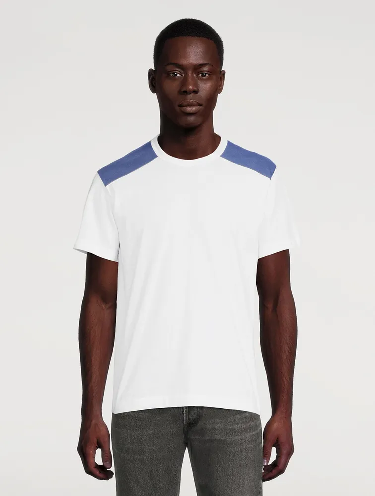 Cotton Colourblock T-Shirt