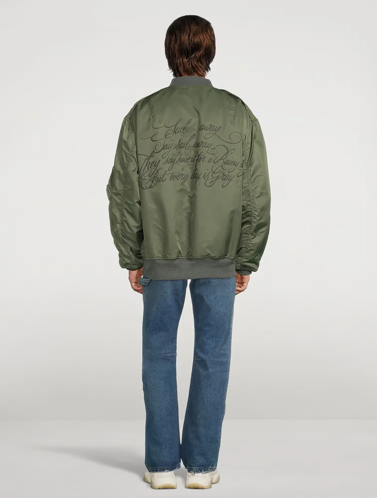 Carhartt Blouson Jacket With Back Script