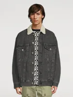 Carhartt Denim Jacket With Back Script