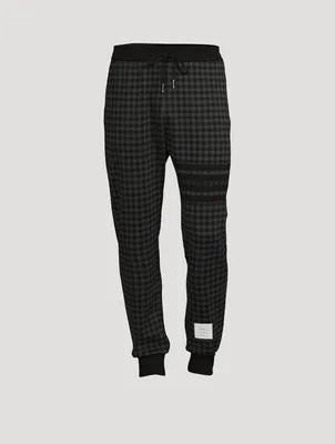 Cotton Jacquard Sweatpants