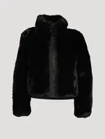 Silverfox Faux Fur Jacket