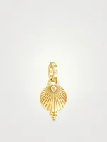 18K Gold Cosmos Pendant With Diamonds