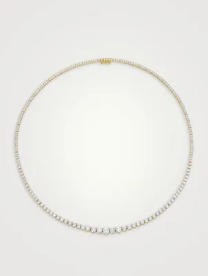 Hepburn 18K Gold Diamond Necklace