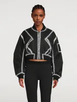 Givenchy x Chito Cropped Bomber Jacket