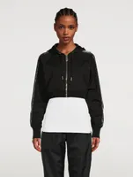 Givenchy x Chito Cropped Hoodie With 4G Stripe