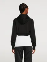 Givenchy x Chito Cropped Hoodie With 4G Stripe
