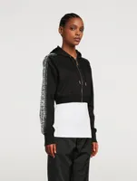 Givenchy x Chito Cropped Hoodie With 4G Stripe