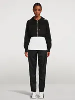Givenchy x Chito Cropped Hoodie With 4G Stripe