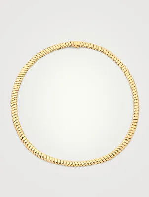 18K Yellow Gold Zoe Choker Necklace