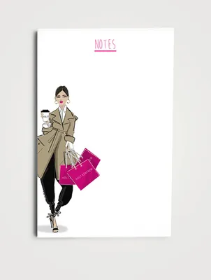 Sip-n-Shop Notepad