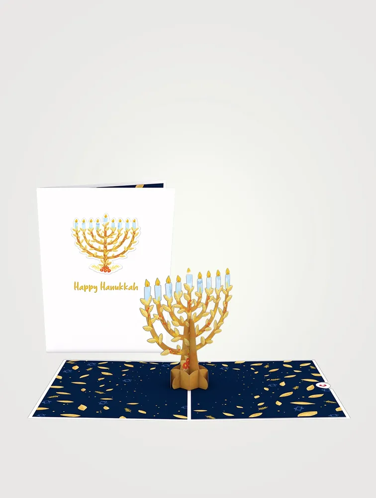 Menorah Pop-Up Card