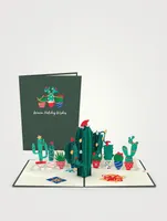 Holiday Cactus Pop-Up Card