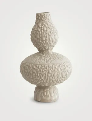 Twiggie Textured Glaze Vase