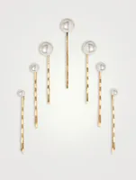 Set Of Seven Perla Bobby Pins