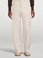 Wool Tailored Baggy Pants