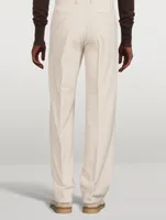 Wool Tailored Baggy Pants