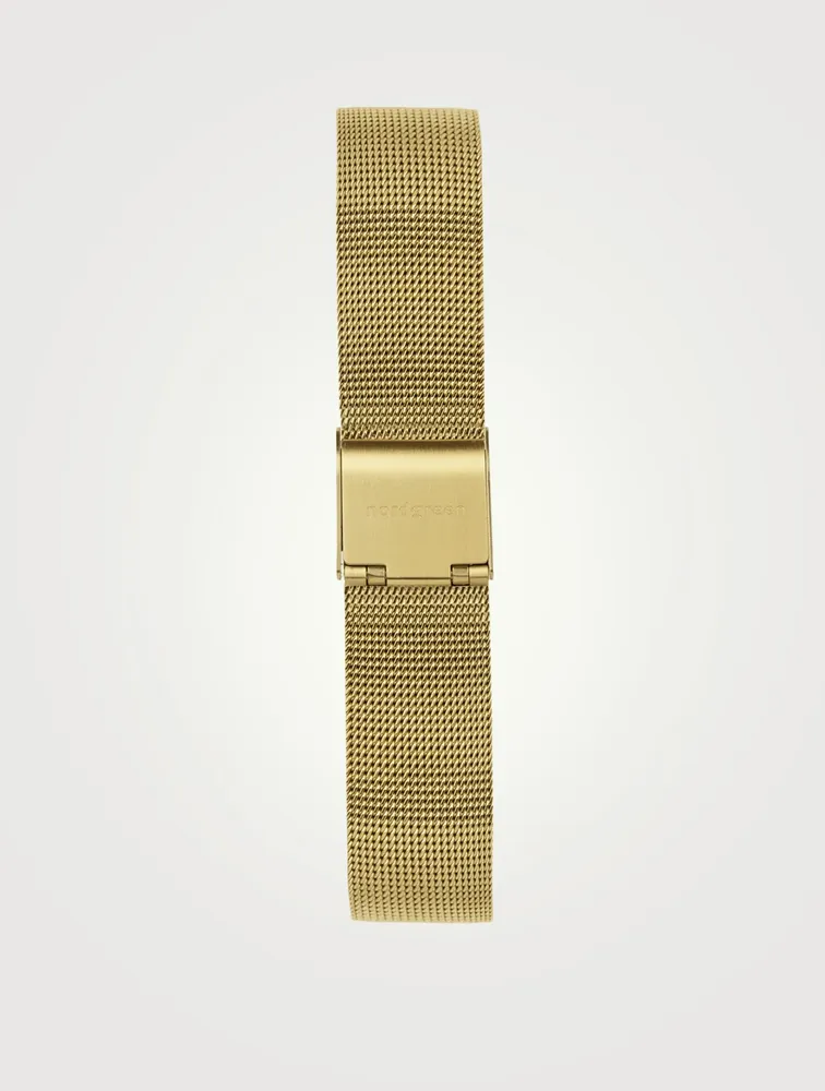 Native Stainless Steel Mesh Strap Watch
