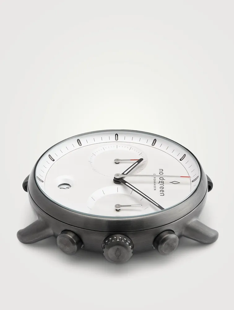 Pioneer Chronograph Stainless Steel Bracelet Strap Watch