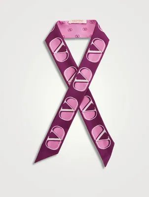 VLOGO Silk Scarf