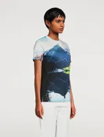 Cotton T-Shirt Seealpsee Print