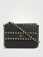 Rockstud Leather Crossbody Bag