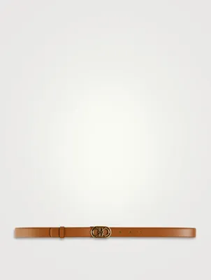 Reversible And Adjustable Gancini Belt