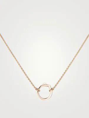 Antifer 18K Rose Gold Pendant Necklace