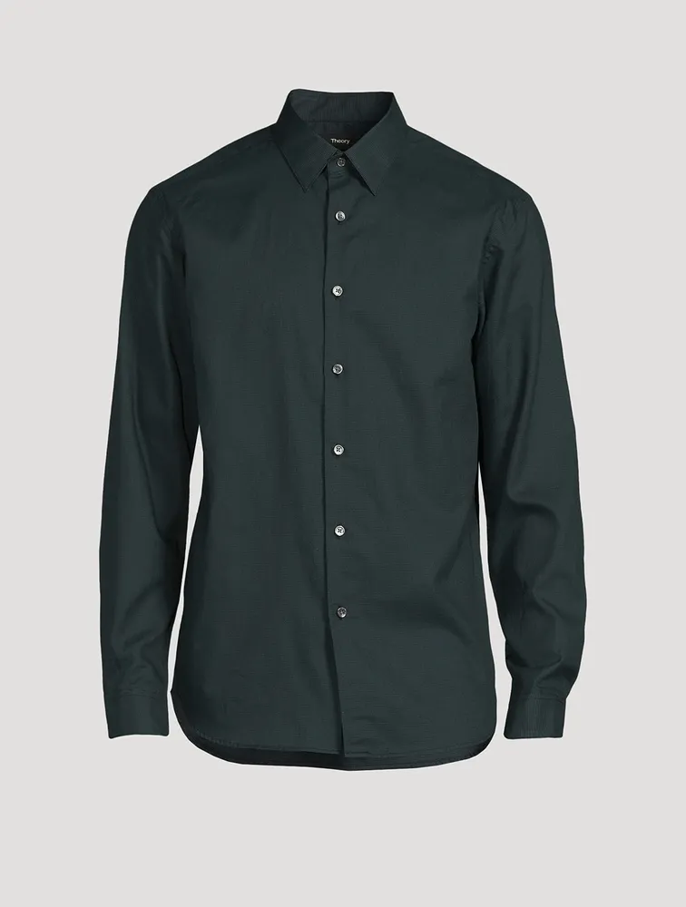 Irving Cotton Textured Shirt