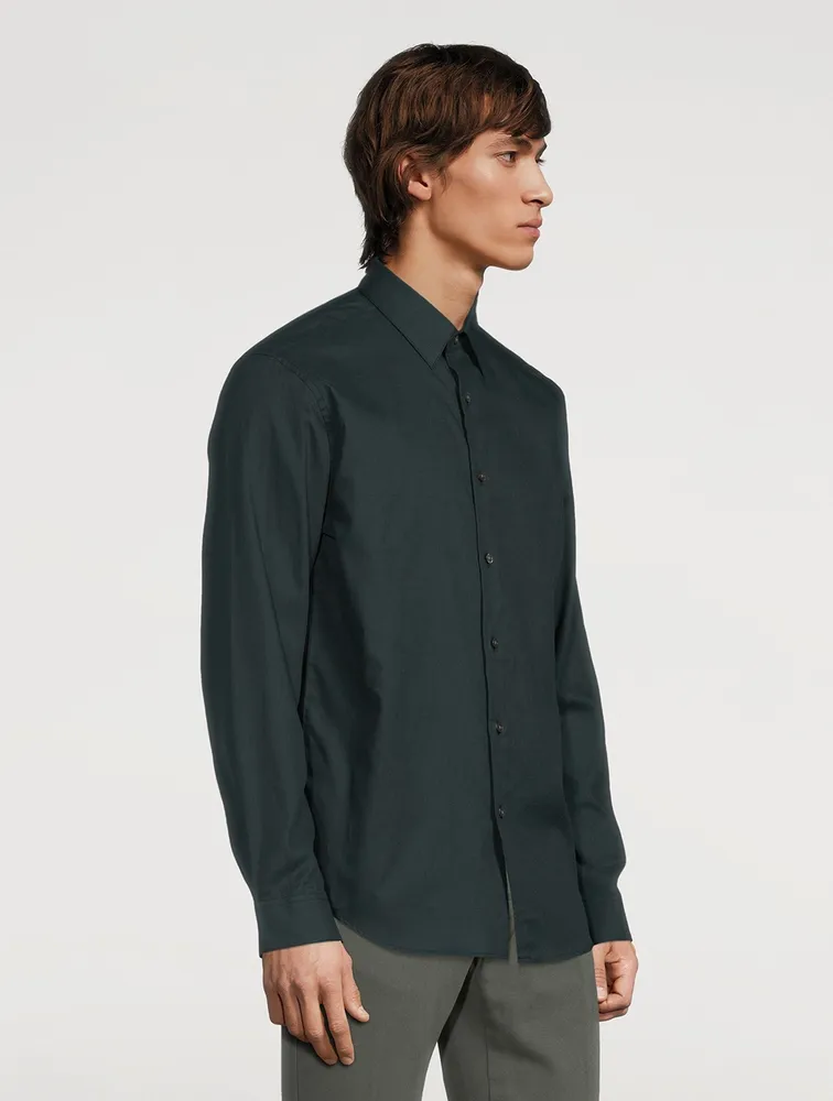 Irving Cotton Textured Shirt