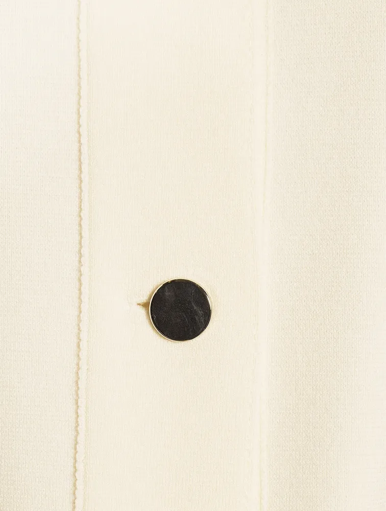 Stretch-Wool Knit Jacket
