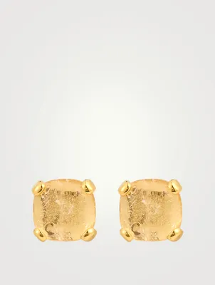 24K Gold Plated Crystal Earrings