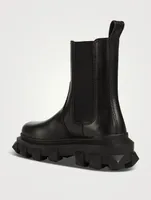 Trackstud Leather Chelsea Boots